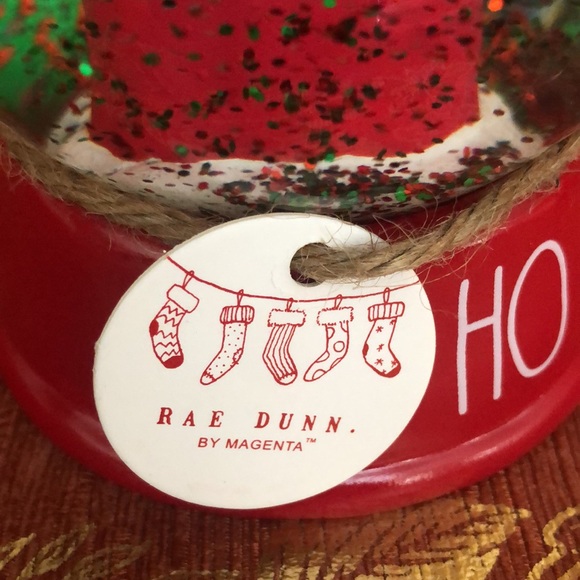 RAE DUNN: Snow-Globe HO HO HO - Picture 3 of 5